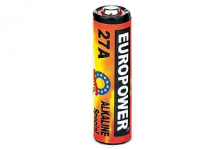 EUROPOWER Alkaline - 12 V Sonderbatterie 27A, Art.Nr.: 101SB027