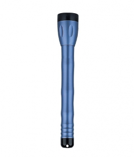 Aluminium Stablampe AL203, blau, fr 2 Batterien (L)R03 Micro (AAA, UM4), Art.Nr.: 801AB203