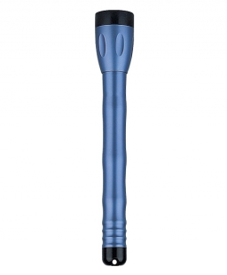 Aluminium Stablampe AL306B, blau, fr 3 Batterien (L)R6 Mignon (AA, UM3), Art.Nr.: 801AB306