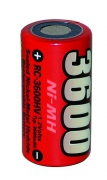 NIMH Akku Sanyo KR23/43/RC3600HV SUBC 1,20V / 3.600mAh Flachkopf, lose, Art.Nr.: 400SA233