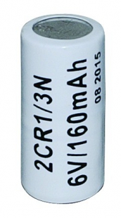 Lithium Batterie 2CR1/3N 6,00V / 160 mAh, lose, Art.Nr.: 800LB260