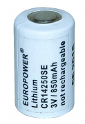 Lithium Batterie ER14250, 1/2 AA, 3,00V / 850 mAh, lose, Art.Nr.: 800LB600